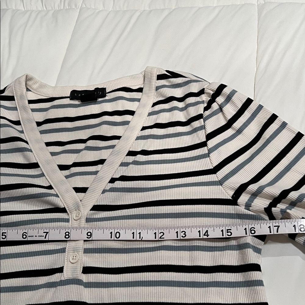 Nice Striped Ribbed Top - Picture 3 of 7